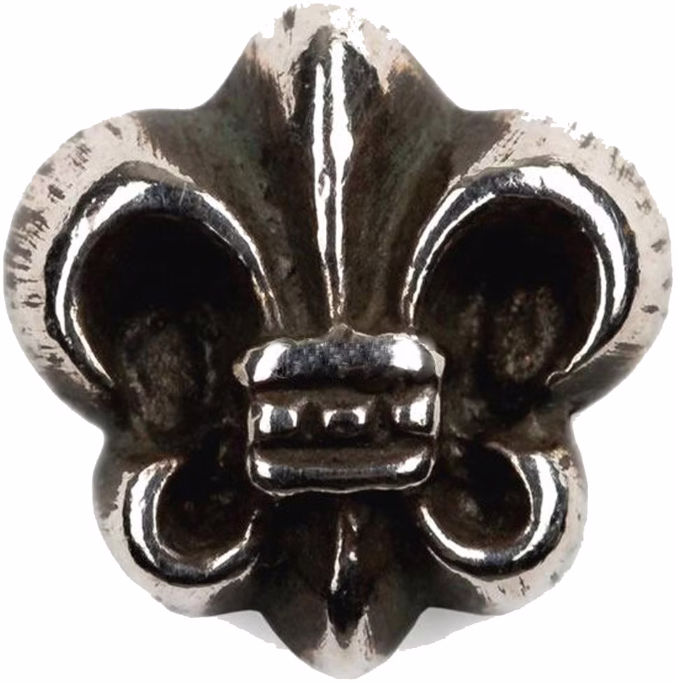 chrome-hearts-scout-flower-silver-earrings-unisex-couple-design-ch-ed-110