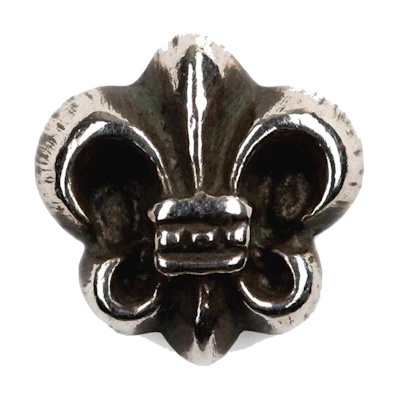 Chrome Hearts Scout Flower Silver Earrings Unisex Couple Design CH-ED-110