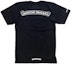 Lookbook Chrome Hearts Scroll Label Unisex Hitam Kaos Lengan Pendek CH-061