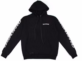 Order Chrome Hearts Scroll Logo Black Hoodie Unisex CH-175