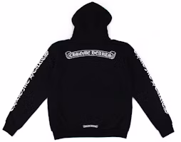 Lookbook Chrome Hearts Scroll Logo Black Hoodie Unisex CH-175