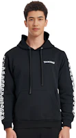 Shop Chrome Hearts Scroll Logo Black Hoodie Unisex CH-175