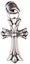 Buy Chrome Hearts Gantungan Kunci Silver Double Cross Teardrop Unisex Couple. CH-925