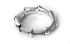 Lookbook Chrome Hearts Silver Fishbone Wreath 925 Ring Unisex Couple's Edition CH-JZ-525