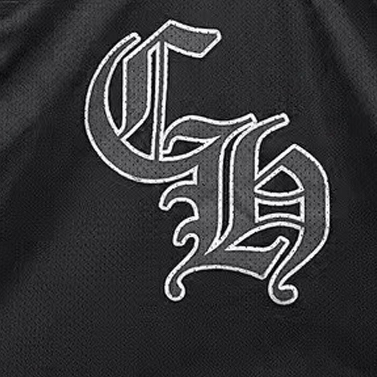 Purchase Chrome Hearts Bunga Perak Lengan Panjang Hitam Jersey Unisex. CH-196637