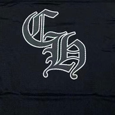 Chrome Hearts Kaos Jersey Hockey Unisex Logo Perak Warna Hitam. CH-20231186 Cheap Chrome Hearts Kaos Jersey Hockey Unisex Logo Perak Warna Hitam. CH-20231186