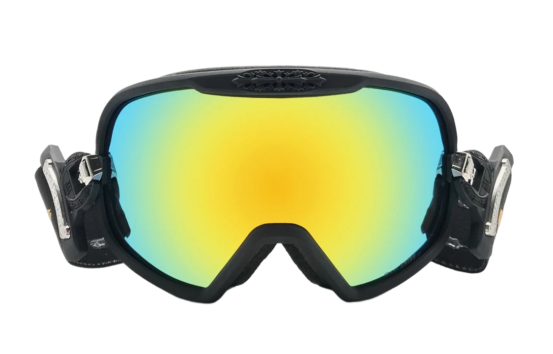 Chrome Hearts Silver Morning Unisex Ski Goggles with UV Protection SILVER MORNING FADED BLACK 圖 2