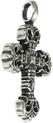 Chrome Hearts 简约925纯银吊坠 男女同款 小号 - 银色时尚配饰 filigree charm Order Chrome Hearts 简约925纯银吊坠 男女同款 小号 - 银色时尚配饰 filigree charm