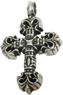 Chrome Hearts 简约925纯银吊坠 男女同款 小号 - 银色时尚配饰 filigree charm Lookbook Chrome Hearts 简约925纯银吊坠 男女同款 小号 - 银色时尚配饰 filigree charm