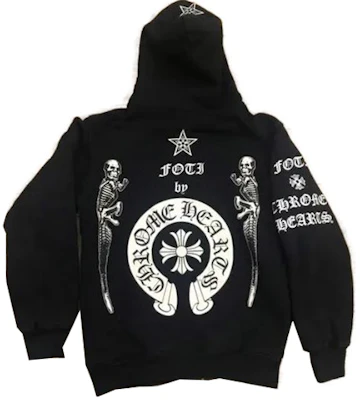 Chrome Hearts 骷髏頭標誌印花連帽外套 CH-000087 Buy Chrome Hearts 骷髏頭標誌印花連帽外套 CH-000087
