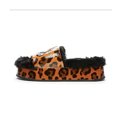 Chrome Hearts Slide 'Leopard Print'