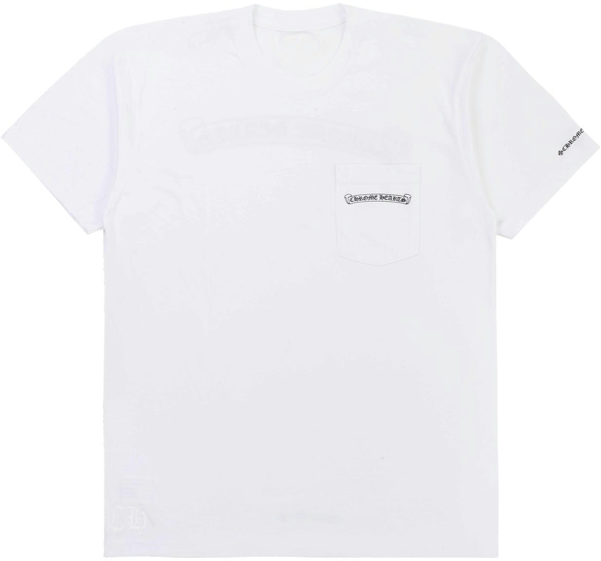 chrome-hearts-solid-color-crewneck-t-shirt-unisex-white-ch-0602