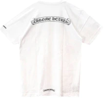 Lookbook Chrome Hearts 純色圓領短袖T恤 男女款 白色 CH-0602