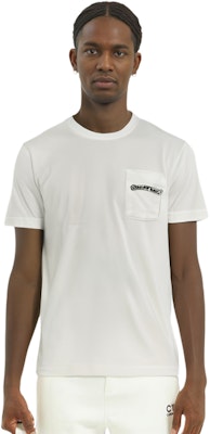 クロムハーツ ソリッド カラー クルーネック Tシャツ ユニセックス ホワイト CH-0602 Shop クロムハーツ ソリッド カラー クルーネック Tシャツ ユニセックス ホワイト CH-0602