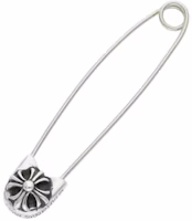 Chrome Hearts Solid Design Pendant Silver Unisex Couples' Necklace. CH-925 Chrome Hearts Solid Design Pendant Silver Unisex Couples' Necklace. CH-925