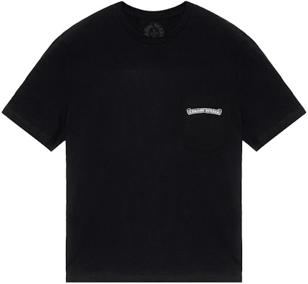 크롬하츠 SS21 블랙 유니섹스 레터 프린트 크루넥 티셔츠. CH-467 Lookbook 크롬하츠 SS21 블랙 유니섹스 레터 프린트 크루넥 티셔츠. CH-467