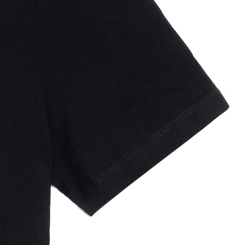 Details for 크롬하츠 SS21 블랙 유니섹스 레터 프린트 크루넥 티셔츠. CH-467