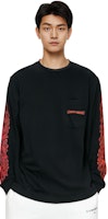Camiseta Manga Larga Negra Floral Chrome Hearts SS22. CH-2022343 Purchase Camiseta Manga Larga Negra Floral Chrome Hearts SS22. CH-2022343