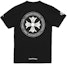 Order Chrome Hearts SS22 黑色十字字母圖案男女休閒T恤 CH-202308042