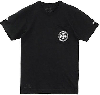 Chrome Hearts SS22 黑色十字字母圖案男女休閒T恤 CH-202308042 Lookbook Chrome Hearts SS22 黑色十字字母圖案男女休閒T恤 CH-202308042
