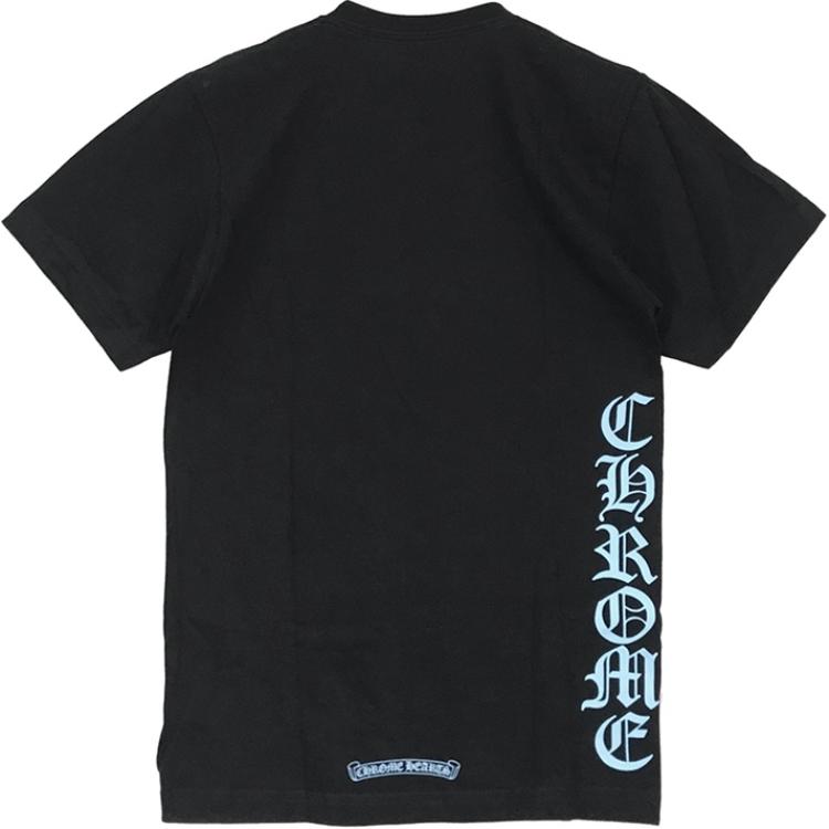 Lookbook Chrome Hearts SS22 Blue Rune Graphic Tee Unisex Black. CH-2023022408