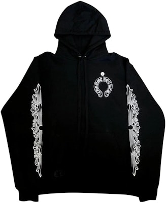 Chrome Hearts SS23 Hoodie Hitam Motif Geometris. CH-2023020604 Order Chrome Hearts SS23 Hoodie Hitam Motif Geometris. CH-2023020604