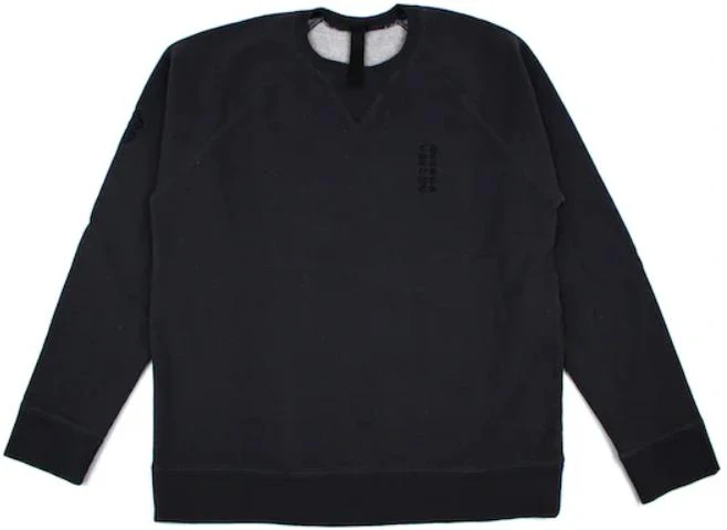 chrome-hearts-ss-23-black-crewneck-sweatshirt-with-logo-embroidery-for-men-ch-000071