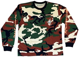 Chrome Hearts SS23 Camiseta Manga Larga Estampado Camo Hombre Multicolor. CH-00005 Order Chrome Hearts SS23 Camiseta Manga Larga Estampado Camo Hombre Multicolor. CH-00005