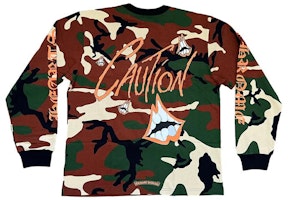 Chrome Hearts SS23 Camiseta Manga Larga Estampado Camo Hombre Multicolor. CH-00005 Lookbook Chrome Hearts SS23 Camiseta Manga Larga Estampado Camo Hombre Multicolor. CH-00005