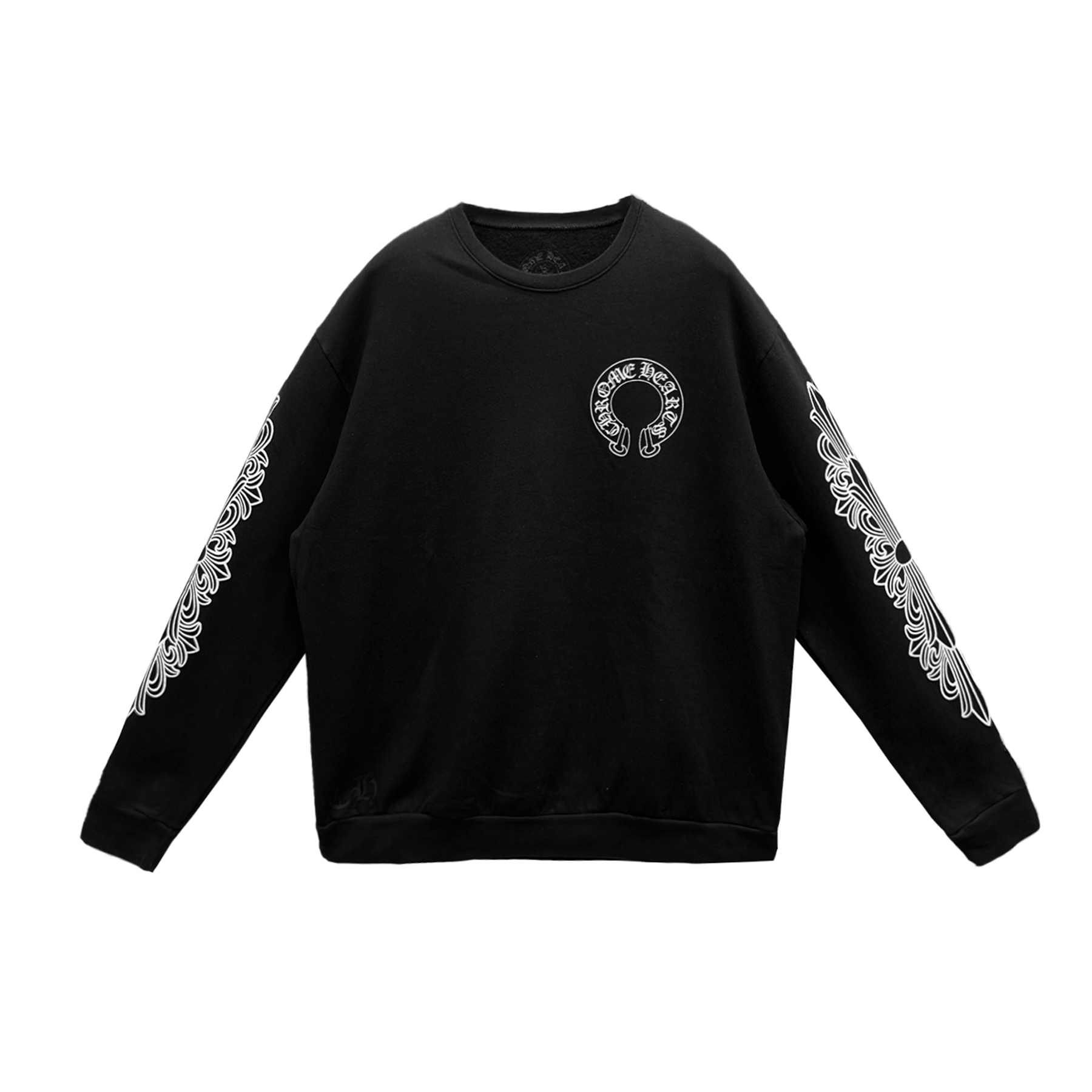 Chrome Hearts SS23 Cross Motif Casual Sweatshirt Black () CH-2023-3445