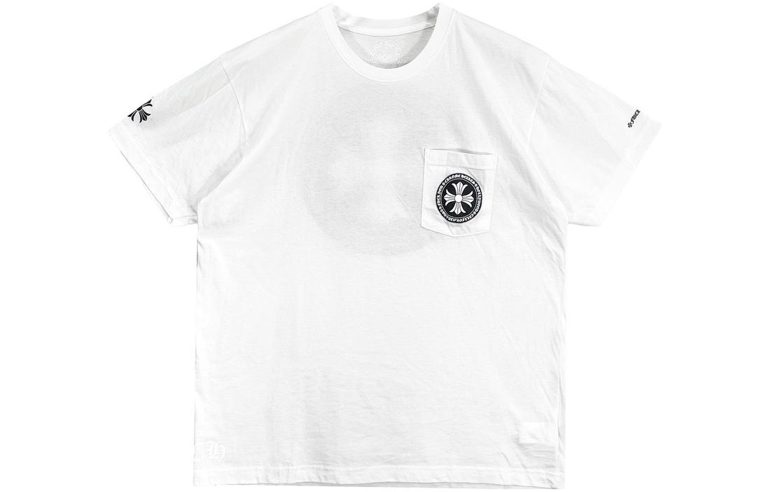 Buy Chrome Hearts SS23 Geometric Logo Graphic White  Short-Sleeve T-Shirt CH-0000113