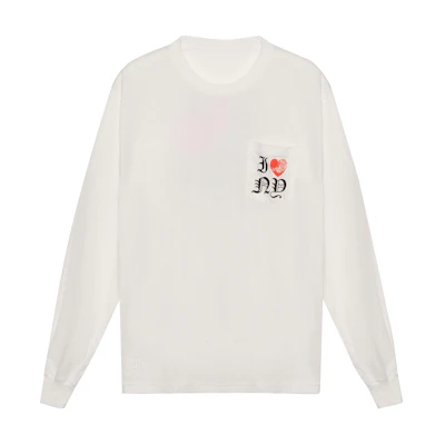 Chrome Hearts SS23 Graphic Printed Long Sleeve Crewneck T-Shirt White Men’s CH-2023-5734