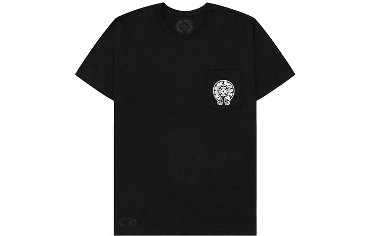 Order Chrome Hearts SS23 Hong Kong Exclusive Logo Print Black Tee  T-Shirt. CH-2023021401