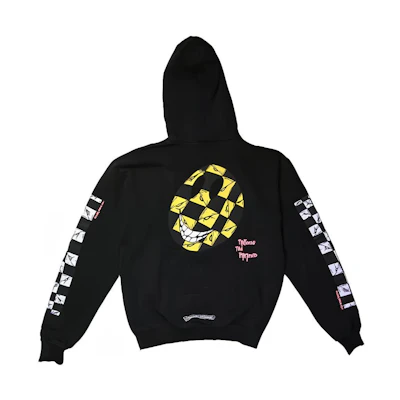 Chrome Hearts SS23 Letter Graphic Black Hoodie - Fashion Apparel CH-000082