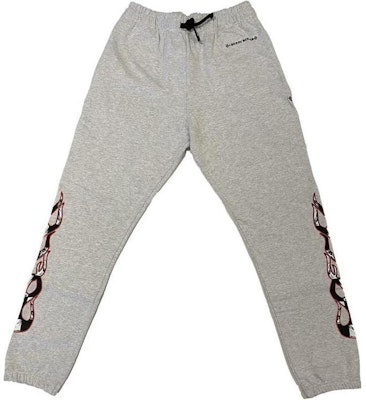 Chrome Hearts SS23 標誌抽繩中腰針織灰色慢跑褲。 CH-000015 Buy Chrome Hearts SS23 標誌抽繩中腰針織灰色慢跑褲。 CH-000015