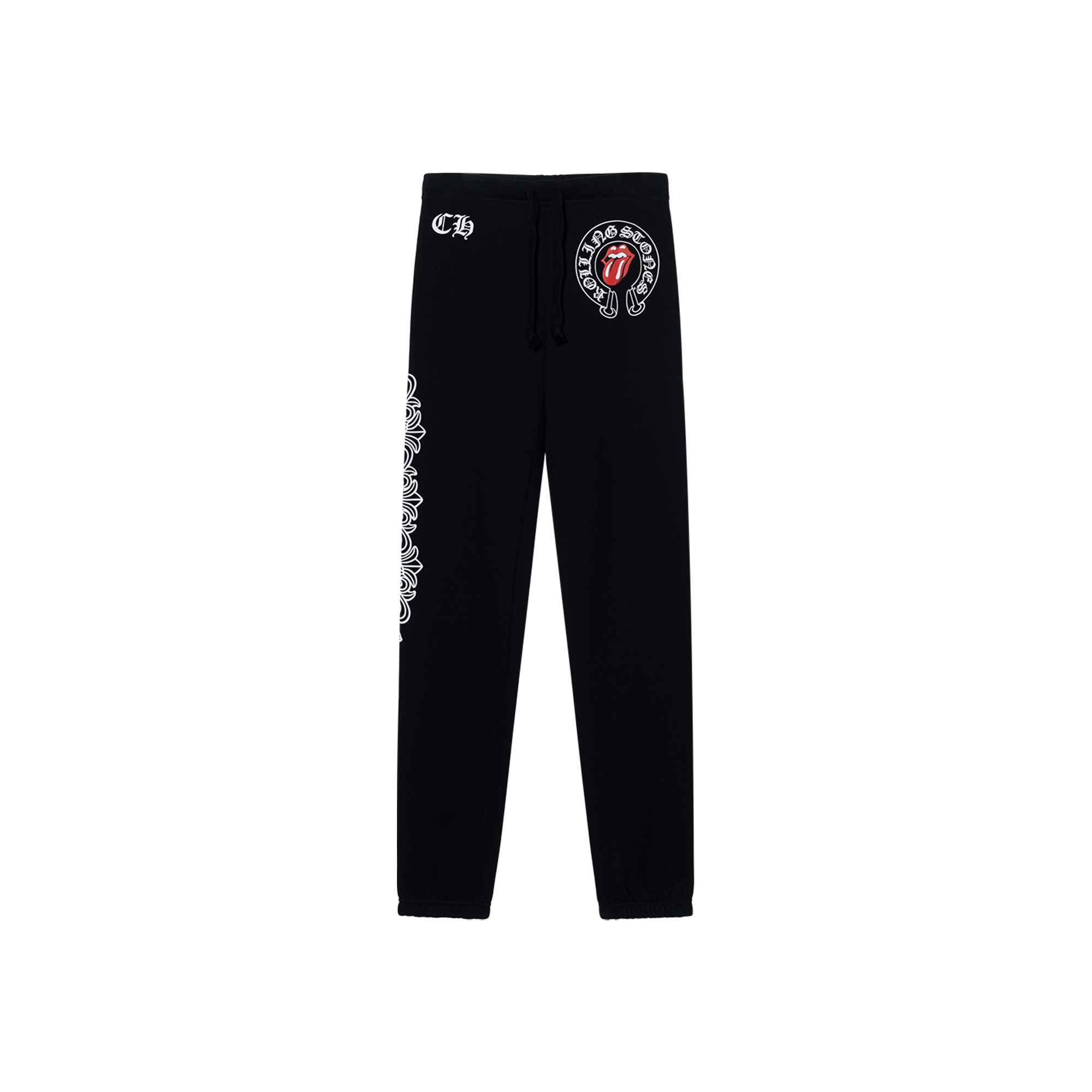 Chrome Hearts SS23 Logo Print Jogger Sweatpants Black CH-20230342