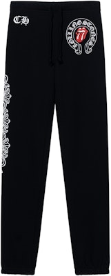 Chrome Hearts SS23 標誌印花黑色運動長褲 CH-20230342 Buy Chrome Hearts SS23 標誌印花黑色運動長褲 CH-20230342