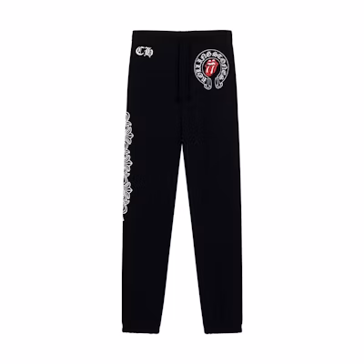 Chrome Hearts SS23 Logo Print Jogger Sweatpants Black CH-20230342