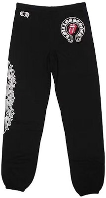 Chrome Hearts SS23 標誌印花黑色運動長褲 CH-20230342 Order Chrome Hearts SS23 標誌印花黑色運動長褲 CH-20230342