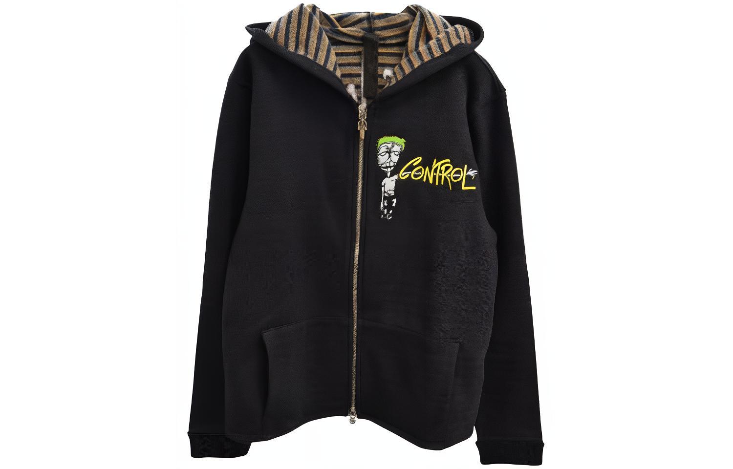 Chrome Hearts SS23 Logo Print Zip Jacket Black CH-0000168