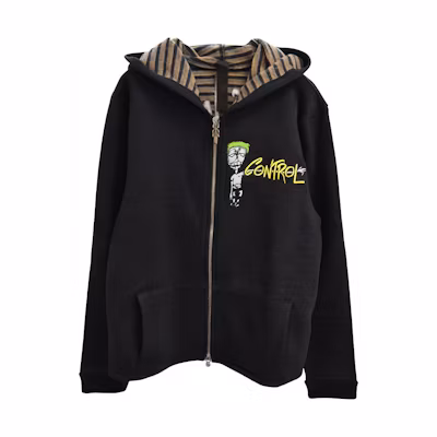Chrome Hearts SS23 Logo Print Zip Jacket Black CH-0000168
