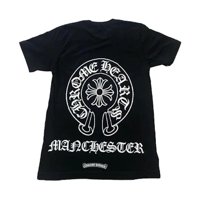 Chrome Hearts SS23 Manchester Exclusive Horseshoe Cross Print T-Shirt Mens. CH-030053912