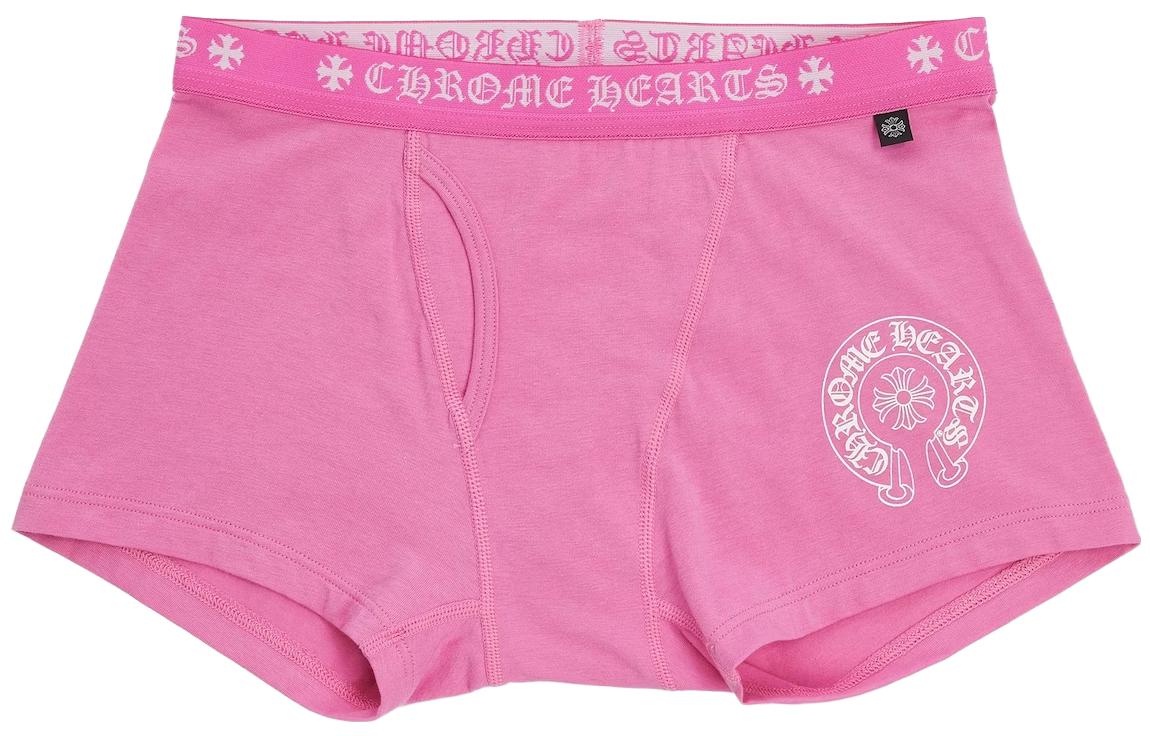 Chrome Hearts SS23 Pink Camo Horseshoe Embroidered Boxer Shorts (1 Pack) CH-20231293