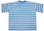 Lookbook Chrome Hearts SS23 Striped Logo Print Crewneck Short Sleeve Tee Blue - Men’s CH-036008149