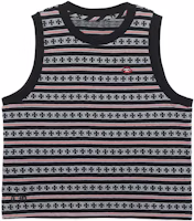 Chrome Hearts SS23 Striped Print Sleeveless Tank Top Black - CH-036004370 Chrome Hearts SS23 Striped Print Sleeveless Tank Top Black - CH-036004370