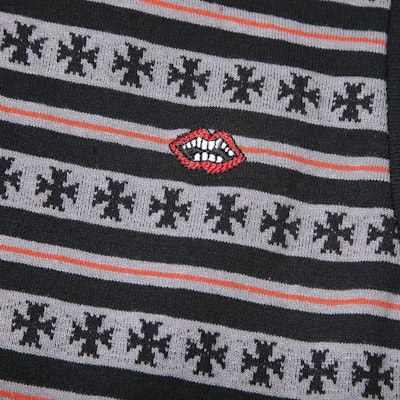 Chrome Hearts SS23 条纹印花无袖背心 黑色 CH-036004370 Shop Chrome Hearts SS23 条纹印花无袖背心 黑色 CH-036004370