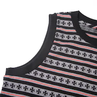 Details for Chrome Hearts 2023春夏黑色條紋無袖背心 CH-036004370
