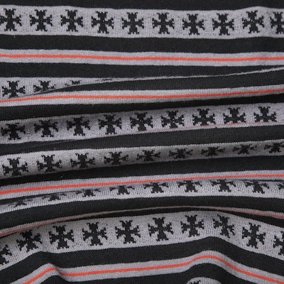 Chrome Hearts SS23 条纹印花无袖背心 黑色 CH-036004370 Sizing Chrome Hearts SS23 条纹印花无袖背心 黑色 CH-036004370