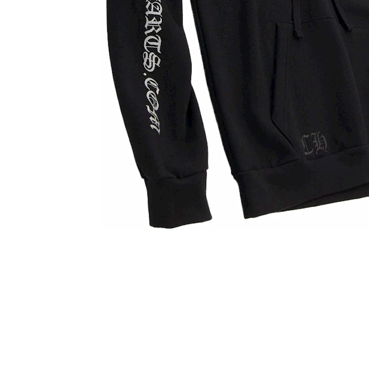 Purchase Sudadera con Capucha Chrome Hearts SS24 Estampado Alfabeto Negro. CH-3342211
