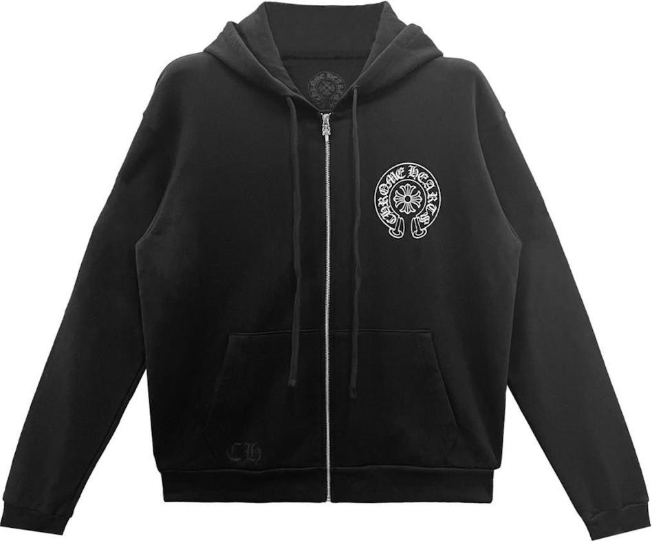 chrome-hearts-ss-24-black-logo-print-zip-up-hoodie-unisex-ch-2024-3626